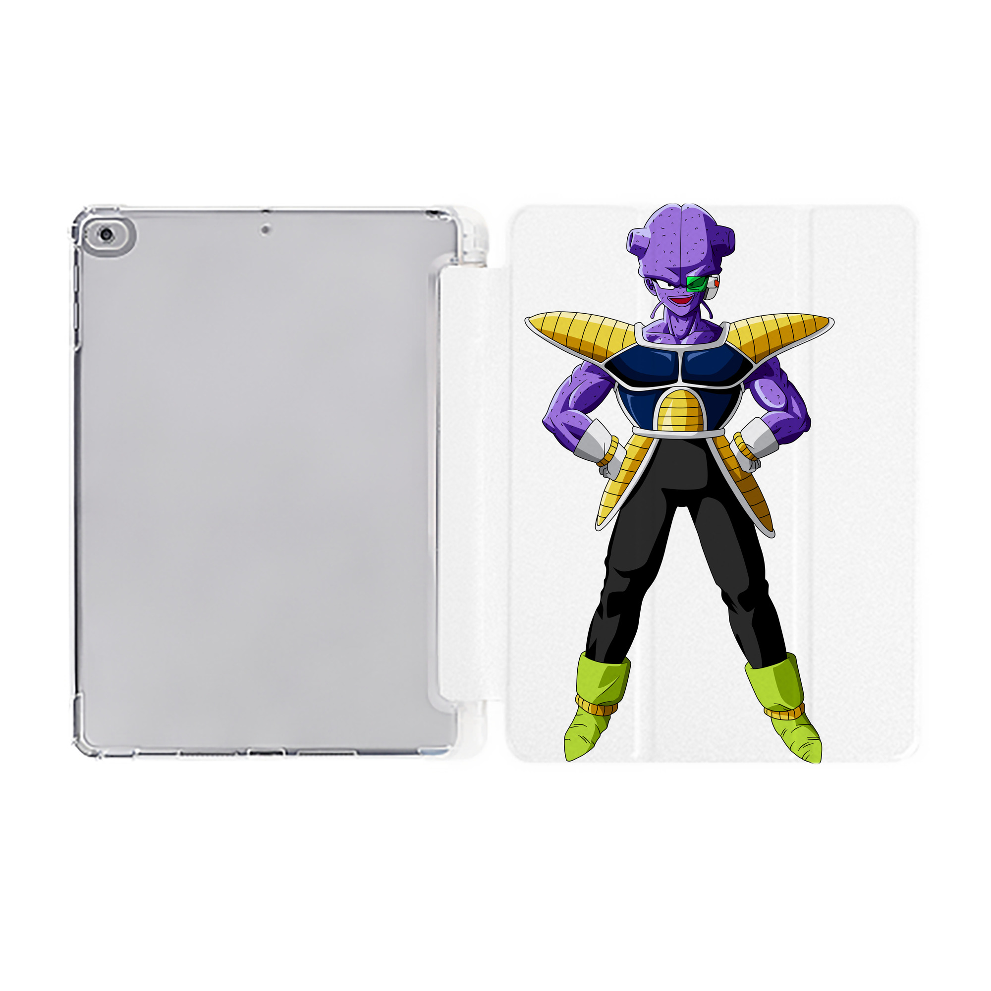 （画像用） ドラゴンボール DRAGON BALL IPad ケース ペン収納付き 三つ折りスタンド PUレザー×シリコン 対応機種9.5/10.5/10.9インチ
